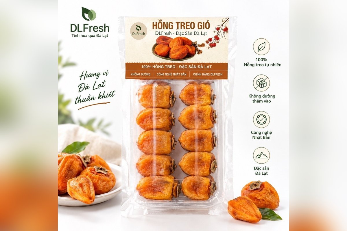 Hồng treo gió Đà Lạt