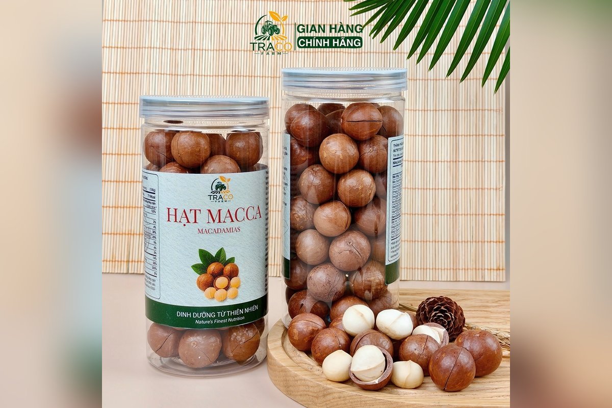 Hạt mắc ca Đắk Lắk sấy nứt vỏ