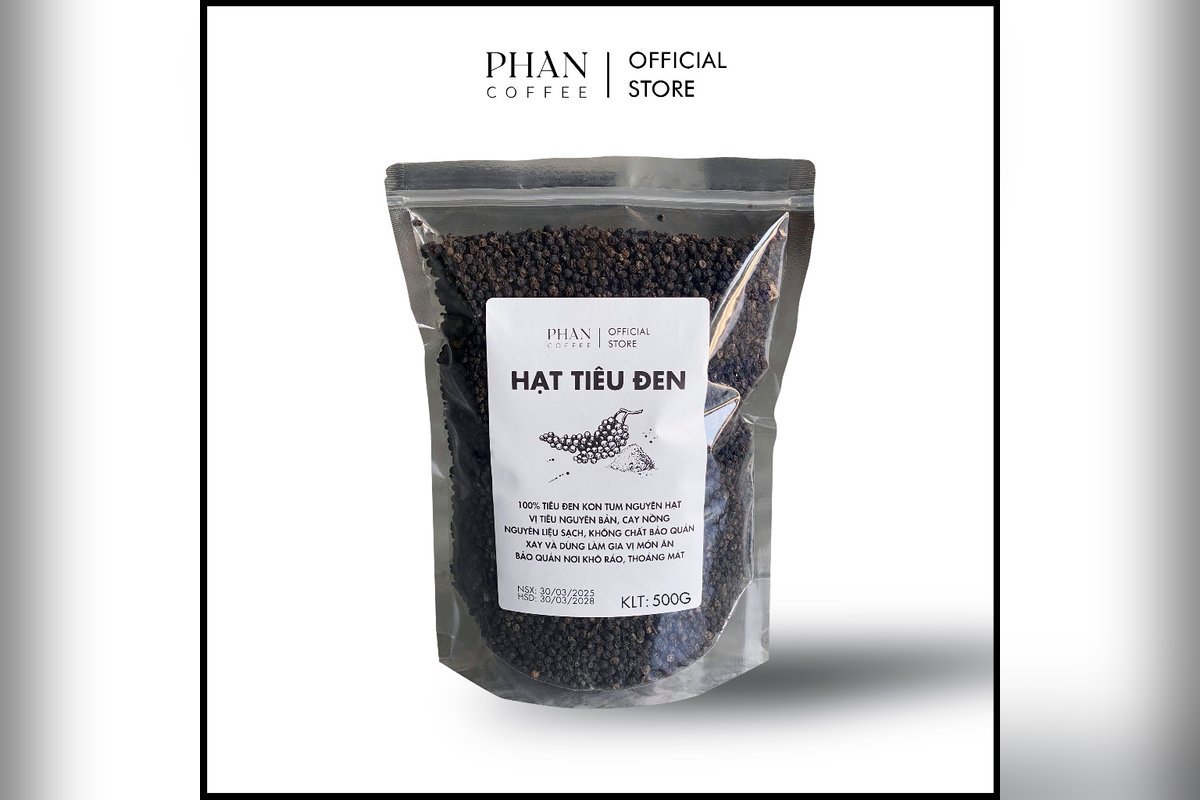 Tiêu đen Tây Nguyên nguyên hạt