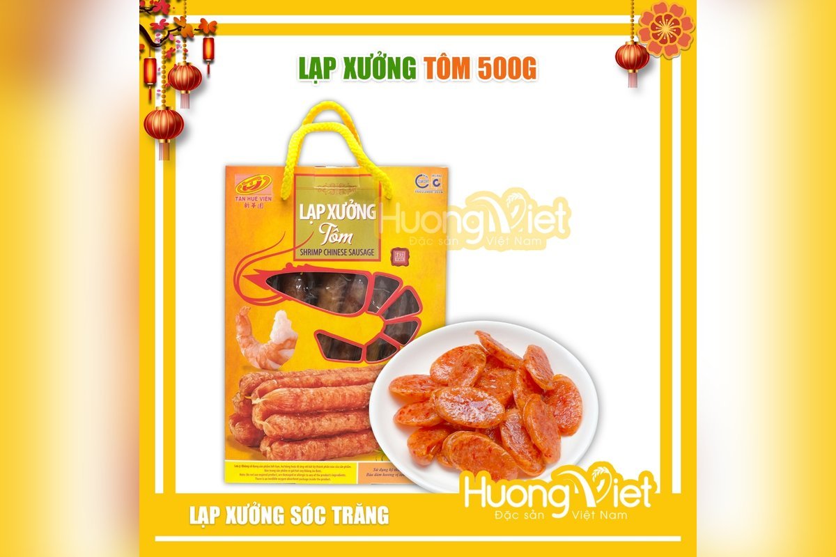 Lạp xưởng tôm Sóc Trăng