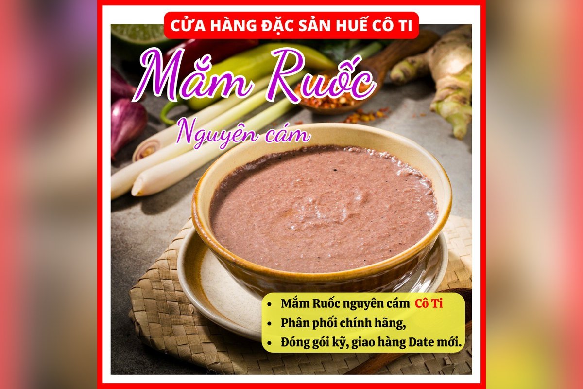 Mắm ruốc Huế
