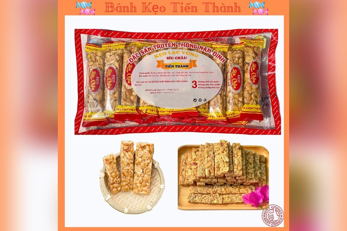 Kẹo lạc vừng Sìu Châu Nam Định