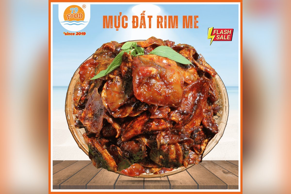 Khô mực rim me Nha Trang